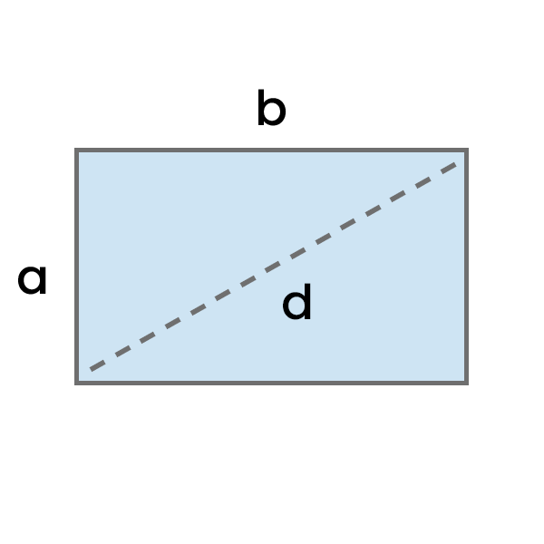 Diagonale del rettangolo